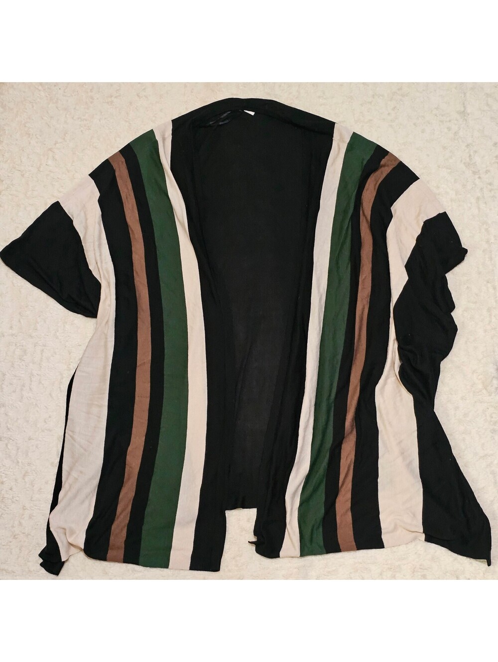 H&M Multicolored Vertical Stripe Cardigan M/L